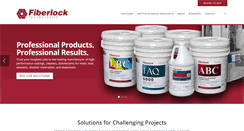 Desktop Screenshot of fiberlock.com